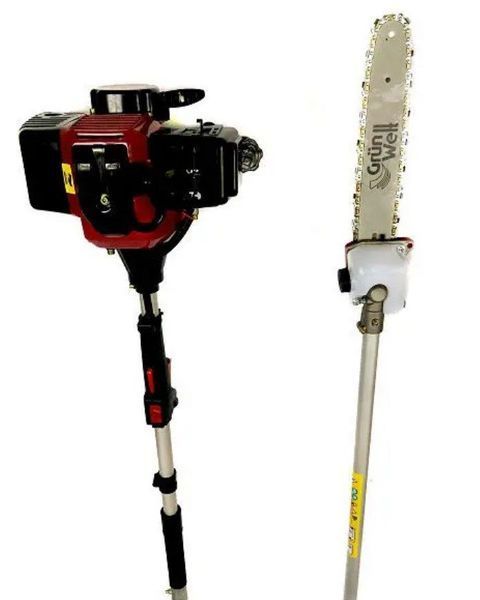 Мотокоса GrunWelt GW-44-5A 5 в 1 (2,5 к.с., 52 куб.см, 2-тактний двигун) GrunWelt_GW-44-5A фото