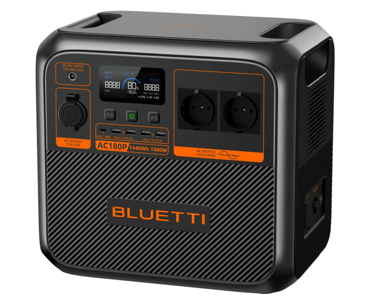 Зарядна станція Bluetti AC180P (1800 Вт, 1440 Вт&middot;год, LiFePO4) BLUETTI_AC180P фото