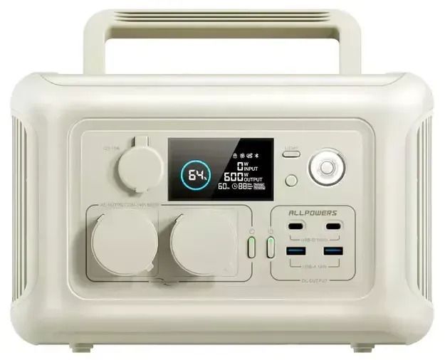 Зарядна станція ALLPOWERS R600 (600 Вт, 299 Вт&middot;год, LiFePO4) ALLPOWERS_R600 фото