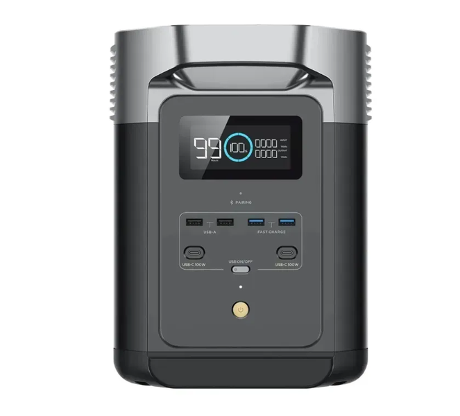 Зарядна станція EcoFlow DELTA 2 (1800 Вт, 1024 Вт&middot;год, LiFePO4) EcoFlow_DELTA_2 фото