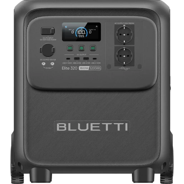 Зарядна станція BLUETTI Elite 320 (1800 Вт, 3200 Вт&middot;год, LiFePO4) BLUETTI_Elite_320 фото